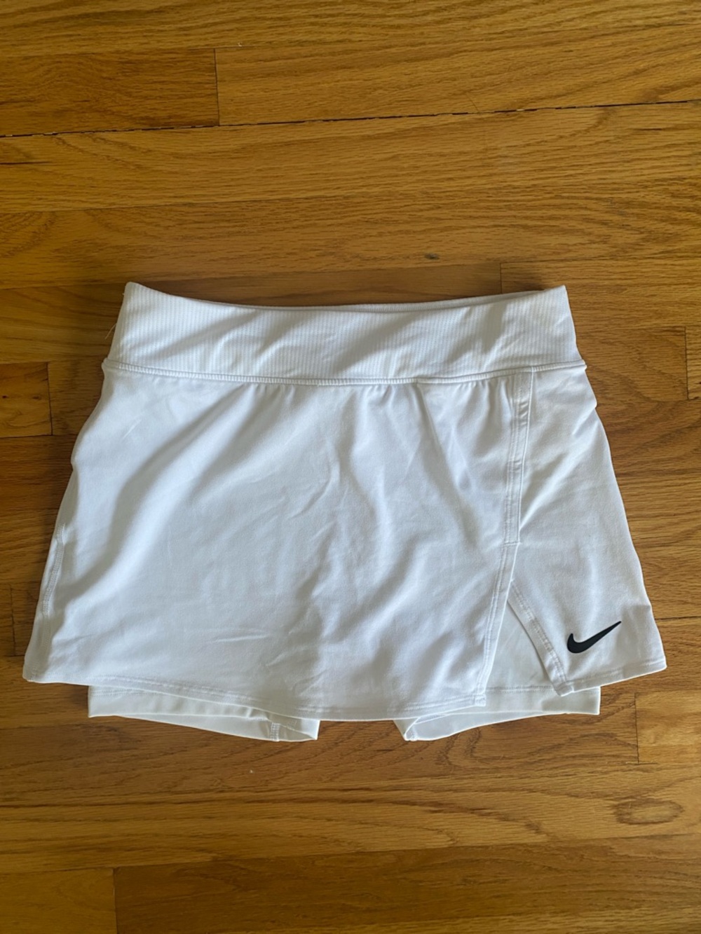 Nike White Women’s Athletic Skort with Built-In Shorts
